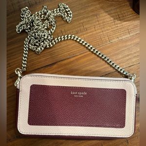 Kate Spade crossbody chain wallet/purse